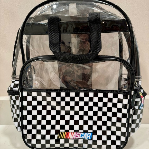 Set of 2 Clear NASCAR  Backpacks ! - Picture 2 of 9